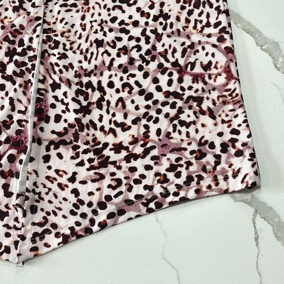 Old Navy Active | Women’s Pink White Animal Print Tank Top Size M - Picture 12 of 13